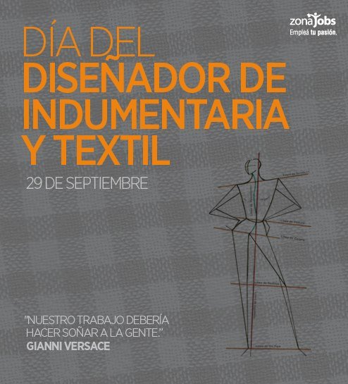 Diseñadores: Día del Diseñador de Indumentaria Diseñador Textil | ConexionModa